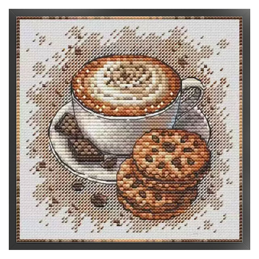 Coffee Cookies - Stamped Cross Stitch 23*23CM£¨Fairy Brand £©