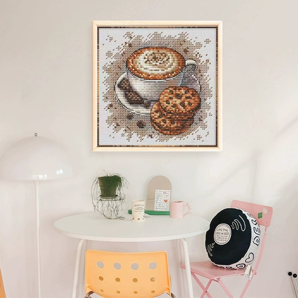 Coffee Cookies - Stamped Cross Stitch 23*23CM£¨Fairy Brand £©