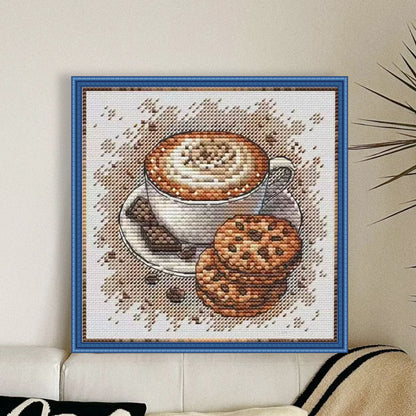 Coffee Cookies - Stamped Cross Stitch 23*23CM£¨Fairy Brand £©