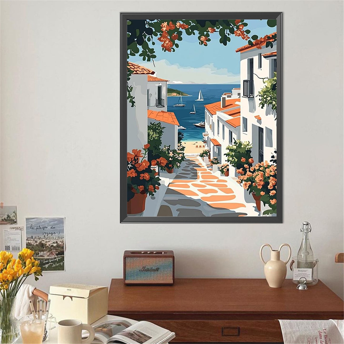 House And Street - Full Round Drill Diamond Painting 40*50CM