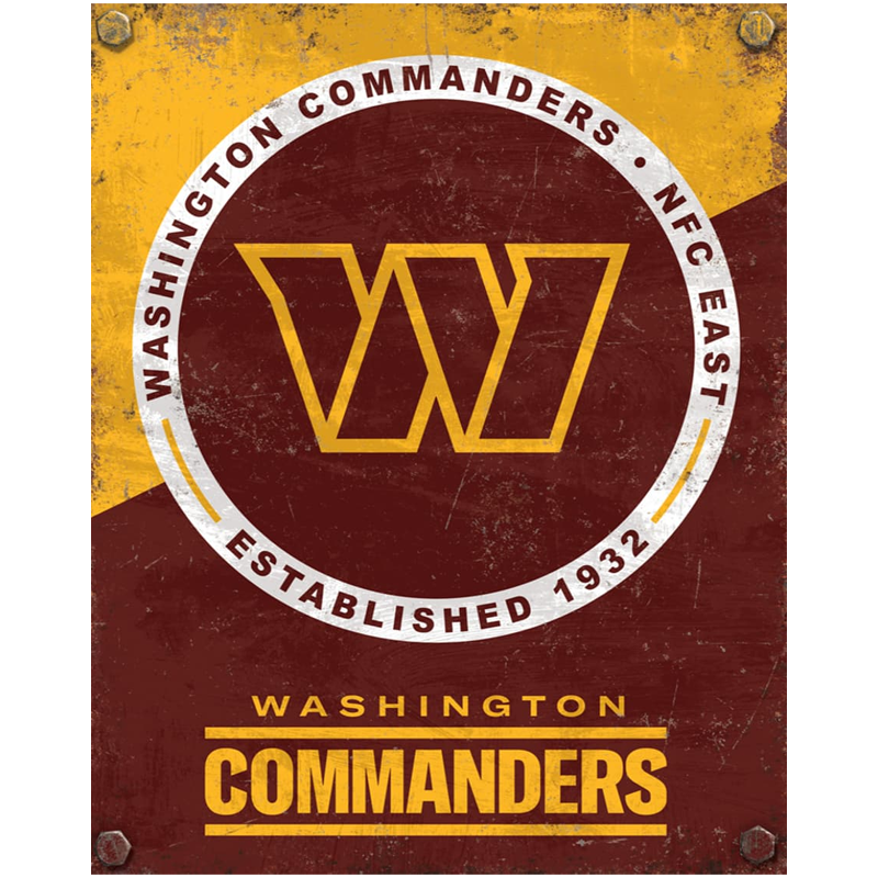 Washington Commanders Nfc - Full Round Drill Diamond Painting 40*50CM
