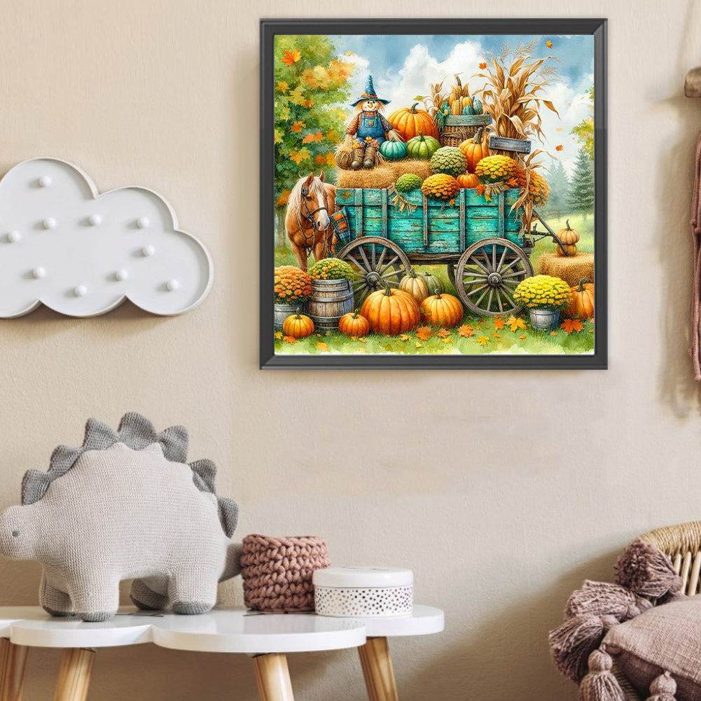 Autumn Harvest - Full Round Drill Diamond Painting 40*40CM
