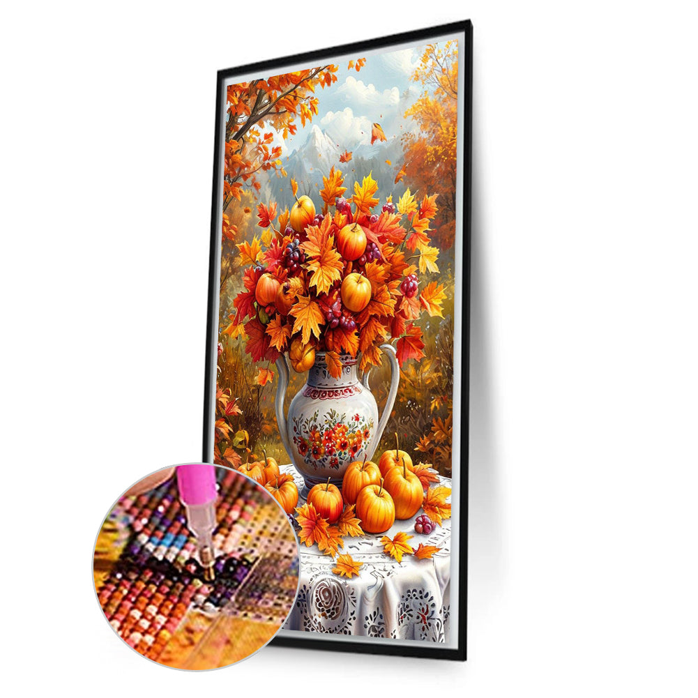 Autumn Bouquets - Full Round Drill Diamond Painting 40*70CM