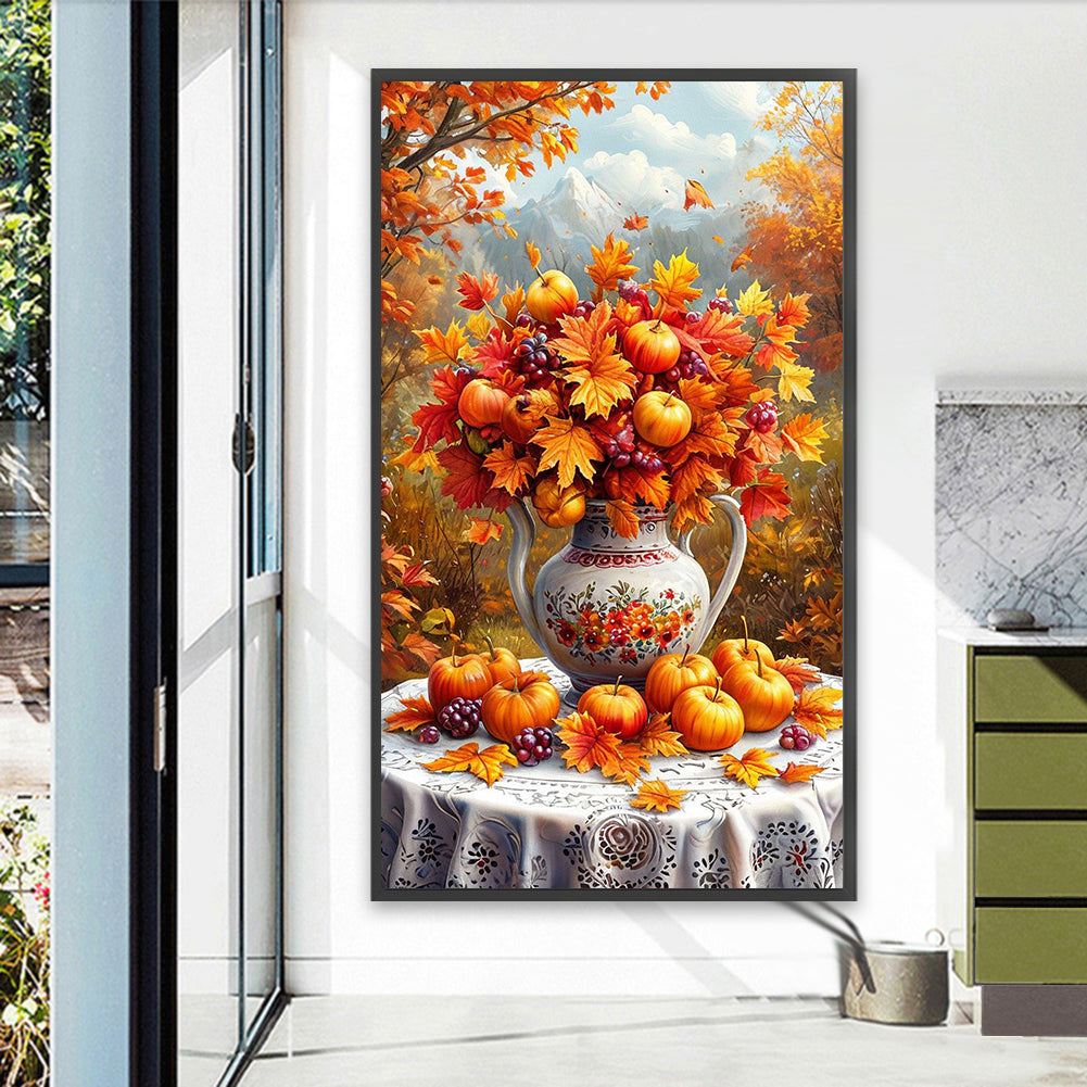 Autumn Bouquets - Full Round Drill Diamond Painting 40*70CM