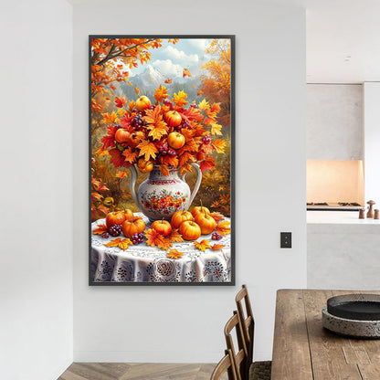 Autumn Bouquets - Full Round Drill Diamond Painting 40*70CM