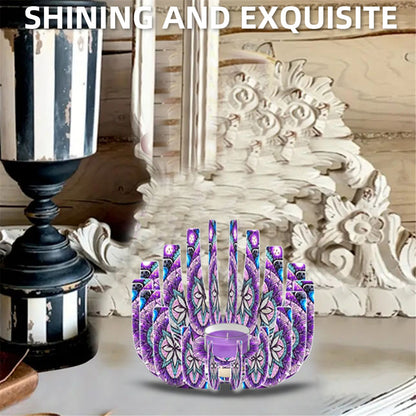 DIY Diamond Art Painting Kits of Candle Holder for Aromatherapy Home Decor