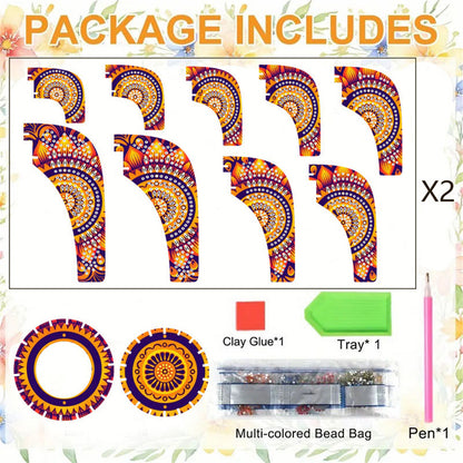 DIY Diamond Art Painting Kits of Candle Holder for Aromatherapy Home Decor