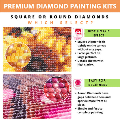 Crazy Little Girl - Full Square Drill Diamond Painting 40*40CM