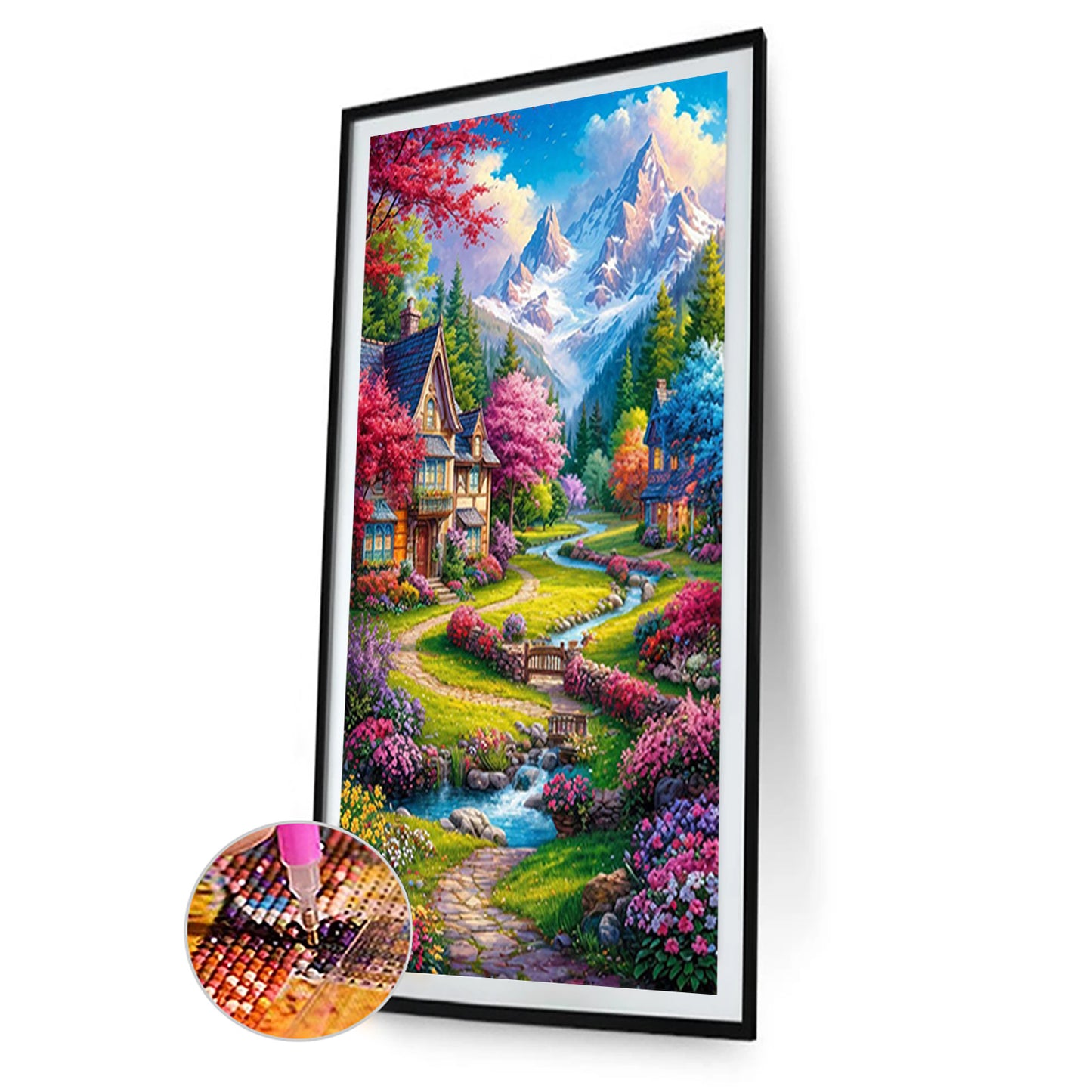 Rural Scenery - Full Round Drill Diamond Painting 40*70CM
