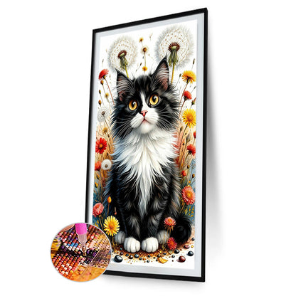 Cats - Full Round Drill Diamond Painting 40*70CM
