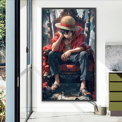 One Piece: Luffy - Full Round Drill Diamond Painting 40*70CM