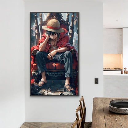 One Piece: Luffy - Full Round Drill Diamond Painting 40*70CM