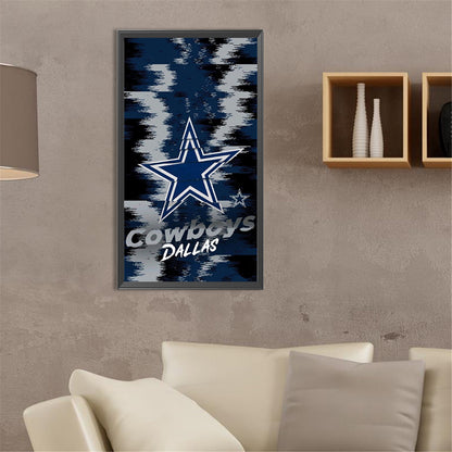 Dallas Cowboys - Full Round Drill Diamond Painting 30*55CM