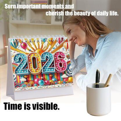 5D/DIY Diamond Painting Calendar Kit Partial Drill Diamond Art Paper Calendar