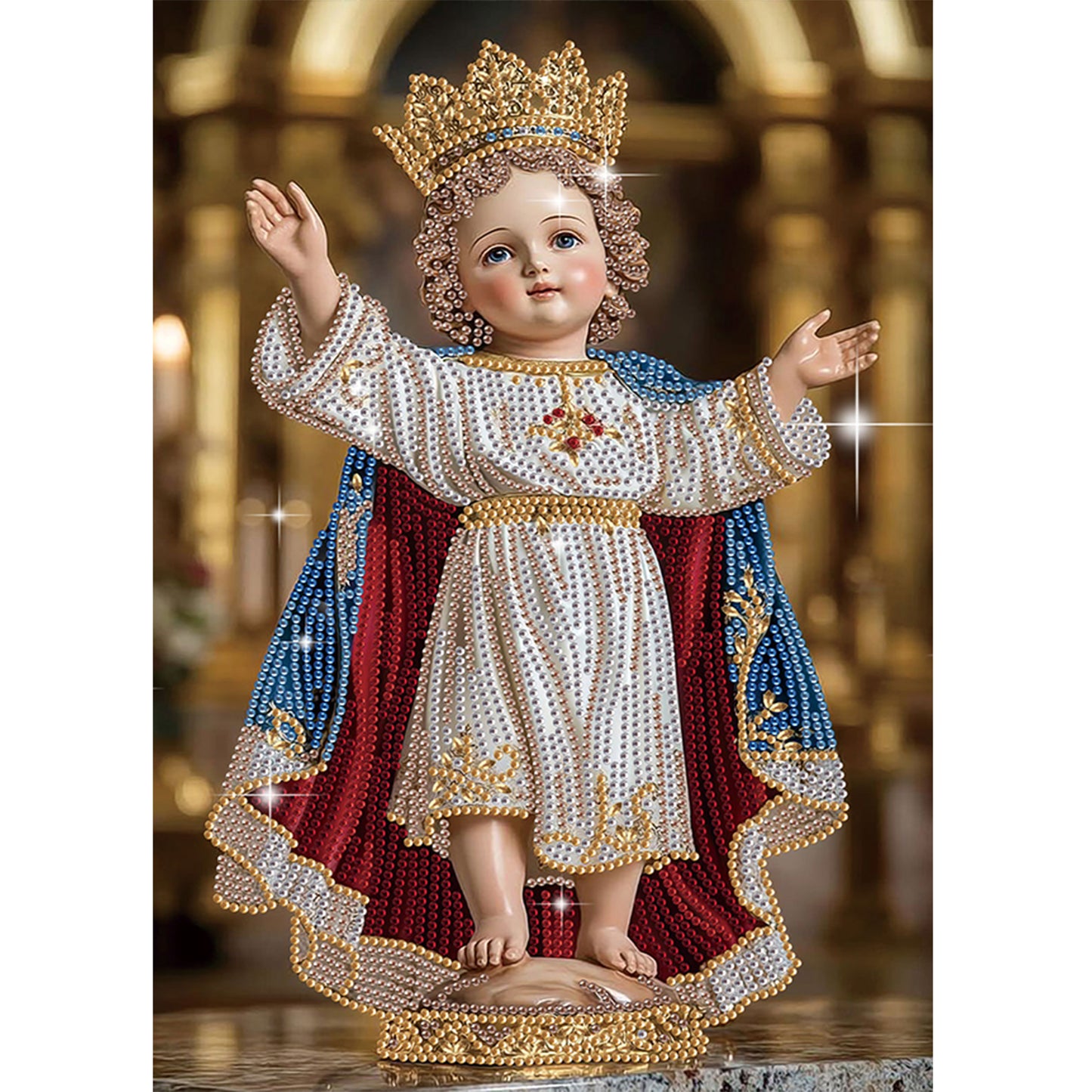Religious Madonna - Special Shaped Drill Diamond Painting 30*40CM