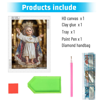 Religious Madonna - Special Shaped Drill Diamond Painting 30*40CM