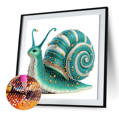 Snail - Special Shaped Drill Diamond Painting 30*30CM