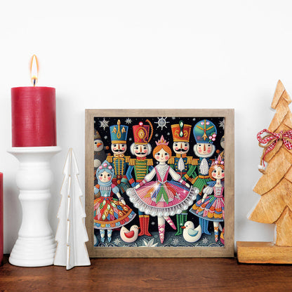 Christmas Nutcracker - Special Shaped Drill Diamond Painting 30*30CM