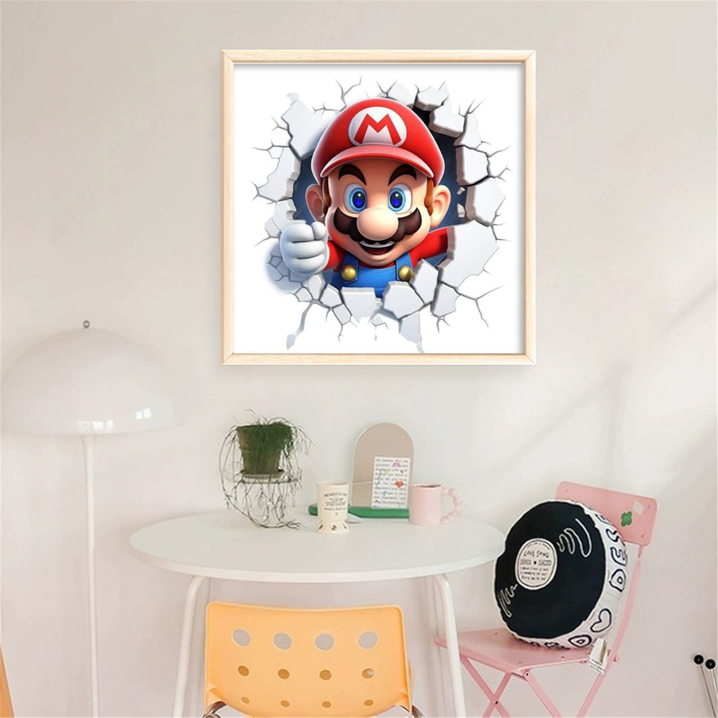 Winter Mario - 11CT Stamped Cross Stitch 40*40CM