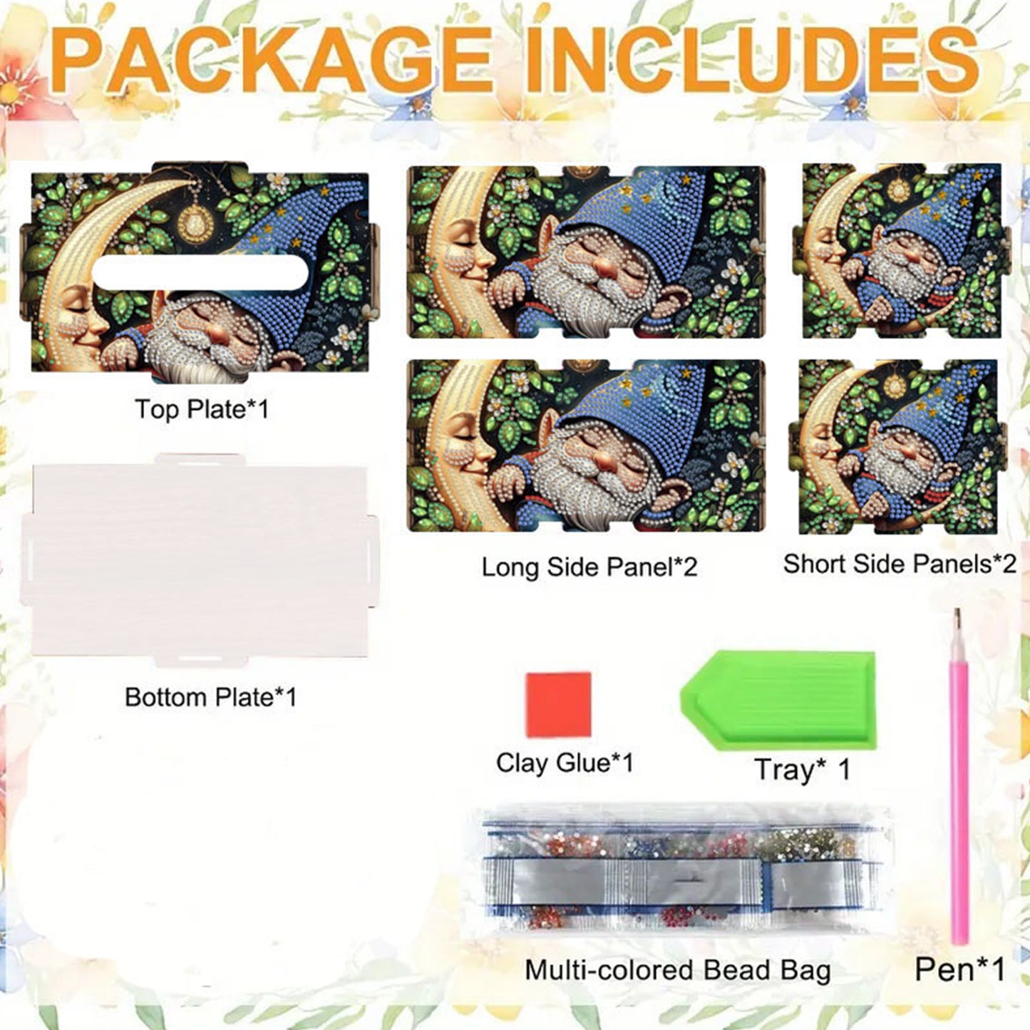 Goblin DIY Diamond Art Paper Towel Holder for Home and Office Decoration