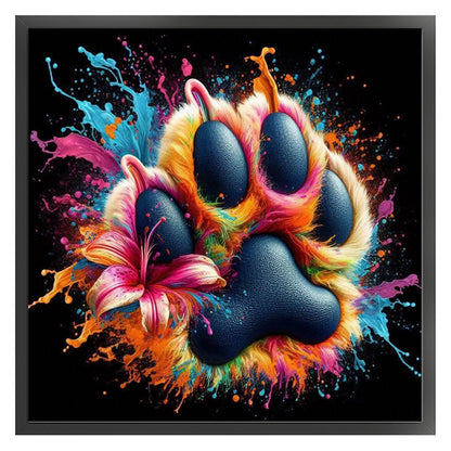 Cat'S Paw - 11CT Stamped Cross Stitch 40*40CM