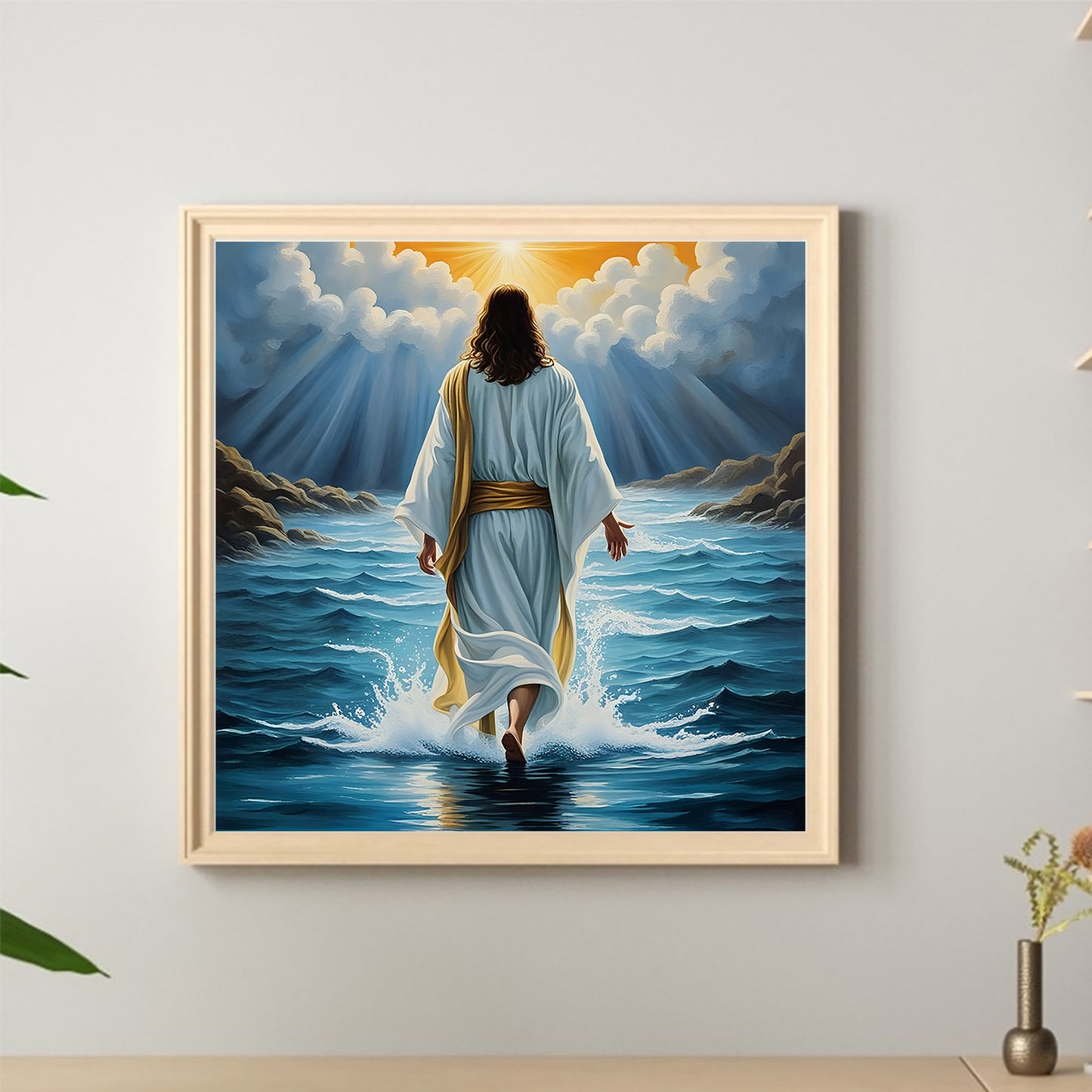 Religious Jesus - Full Round Drill Diamond Painting 30*30CM