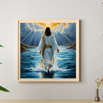 Religious Jesus - Full Round Drill Diamond Painting 30*30CM