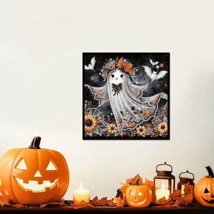 Halloween Ghost - Special Shaped Drill Diamond Painting 30*30CM