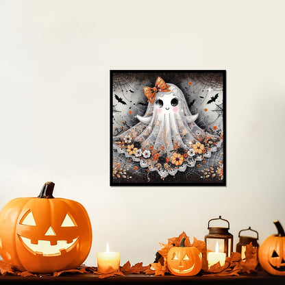 Halloween Ghost - Special Shaped Drill Diamond Painting 30*30CM