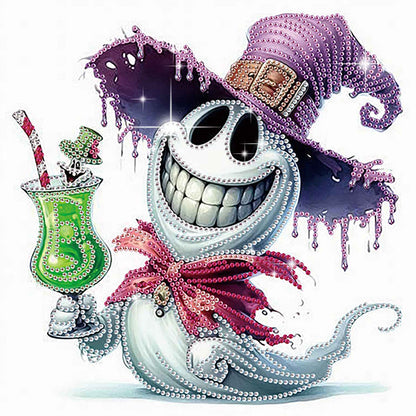 Halloween Ghost - Special Shaped Drill Diamond Painting 30*30CM