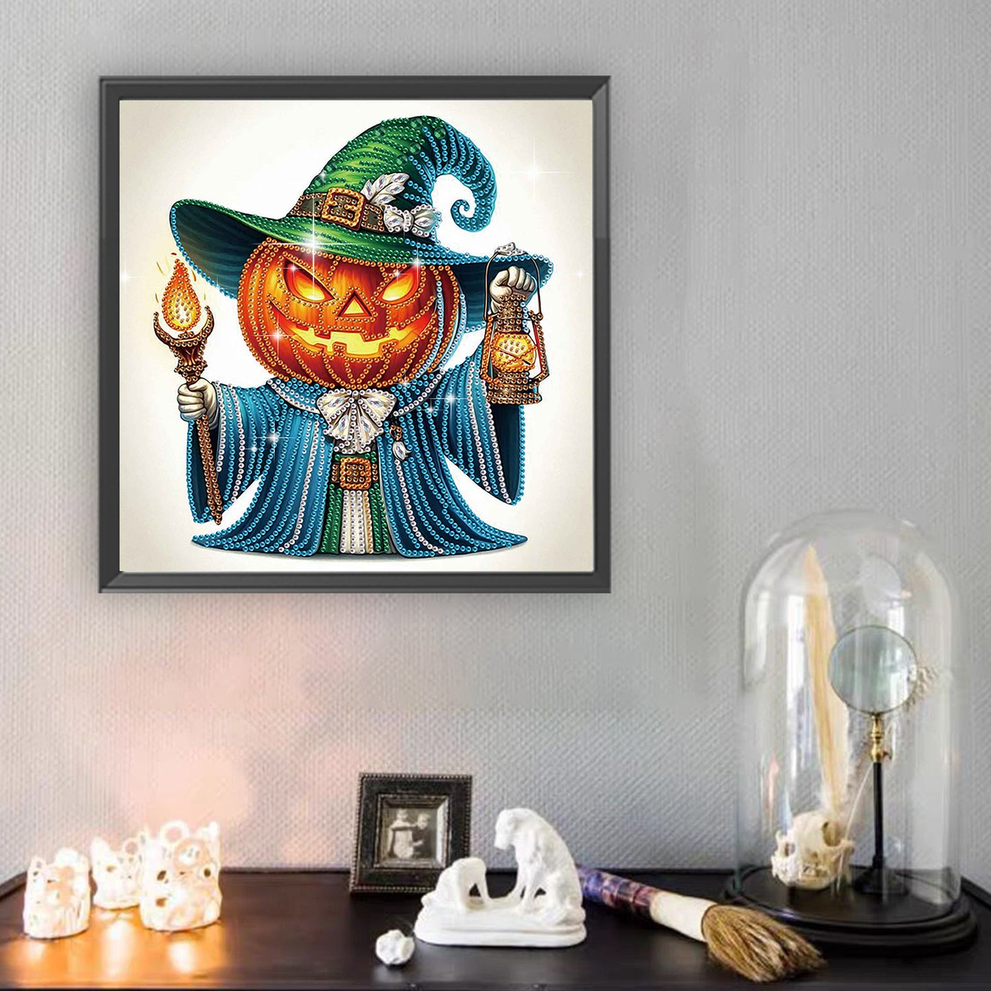 Halloween - Special Shaped Drill Diamond Painting 30*30CM