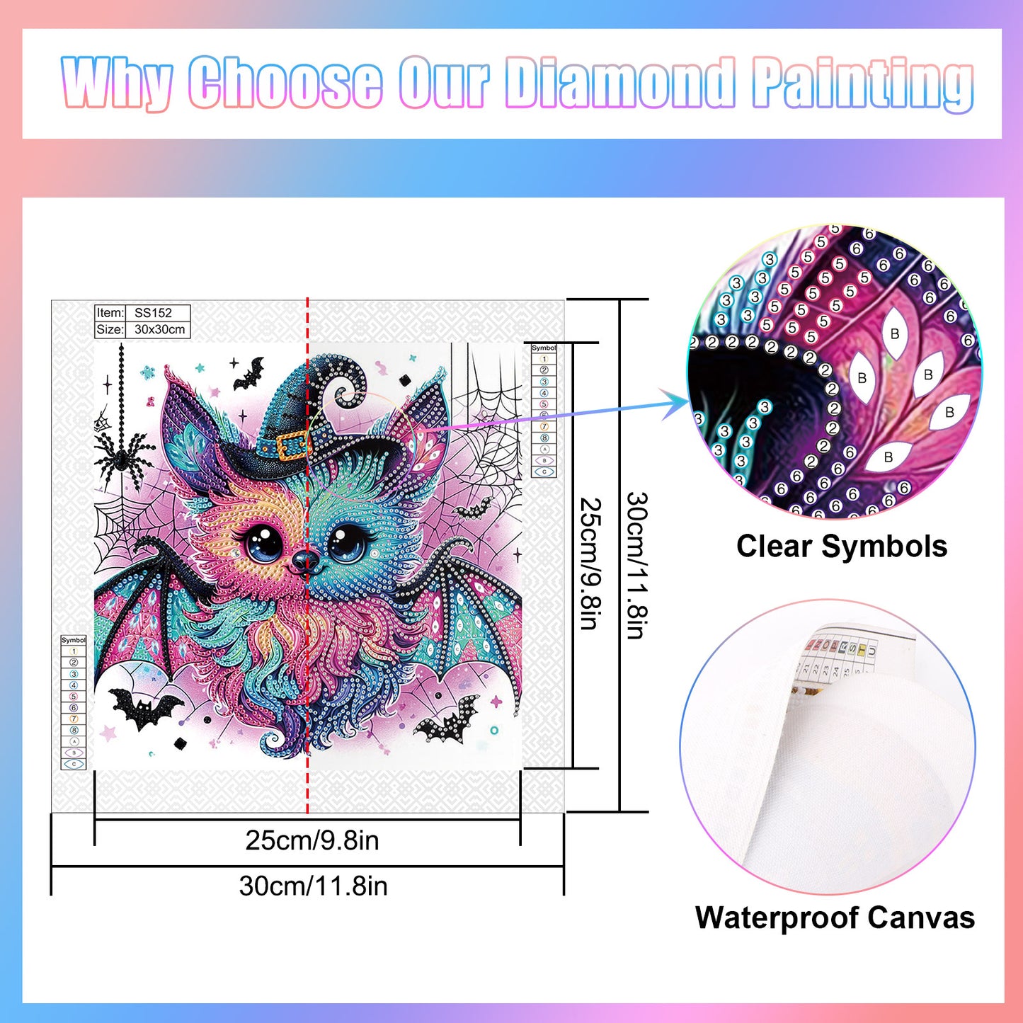 Halloween Owl - Special Shaped Drill Diamond Painting 30*30CM