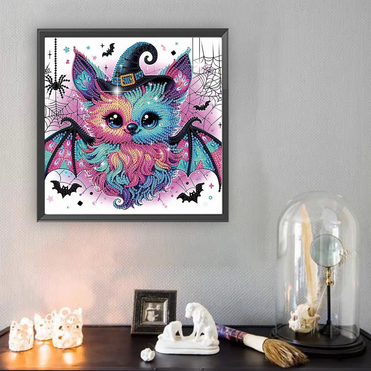 Halloween Owl - Special Shaped Drill Diamond Painting 30*30CM