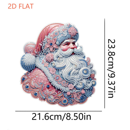 Xmas 5D DIY Special Shape Partial Drill Dimond Paintings Wall Decor 23.5x