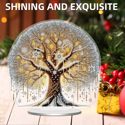 2D Flat Tree of Life Print DIY 5D DIY Diamond Art Ornaments for Home Decor