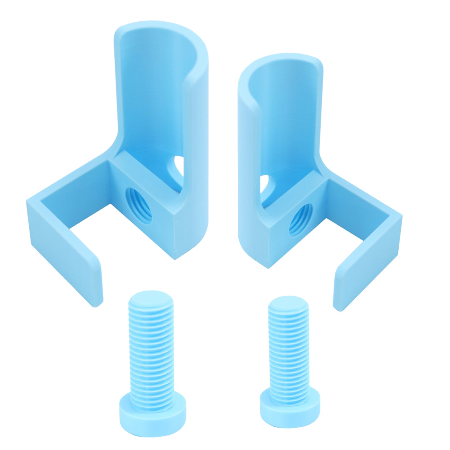 1 Pair Diamond Painting Scroll Holder Diamond Painting Canvas Roller (Blue)