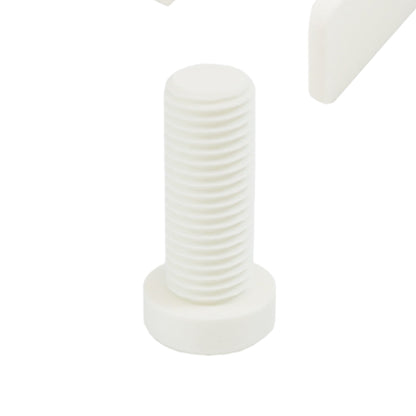 1 Pair Diamond Painting Scroll Holder Diamond Painting Canvas Roller (White)