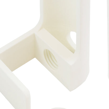 1 Pair Diamond Painting Scroll Holder Diamond Painting Canvas Roller (White)