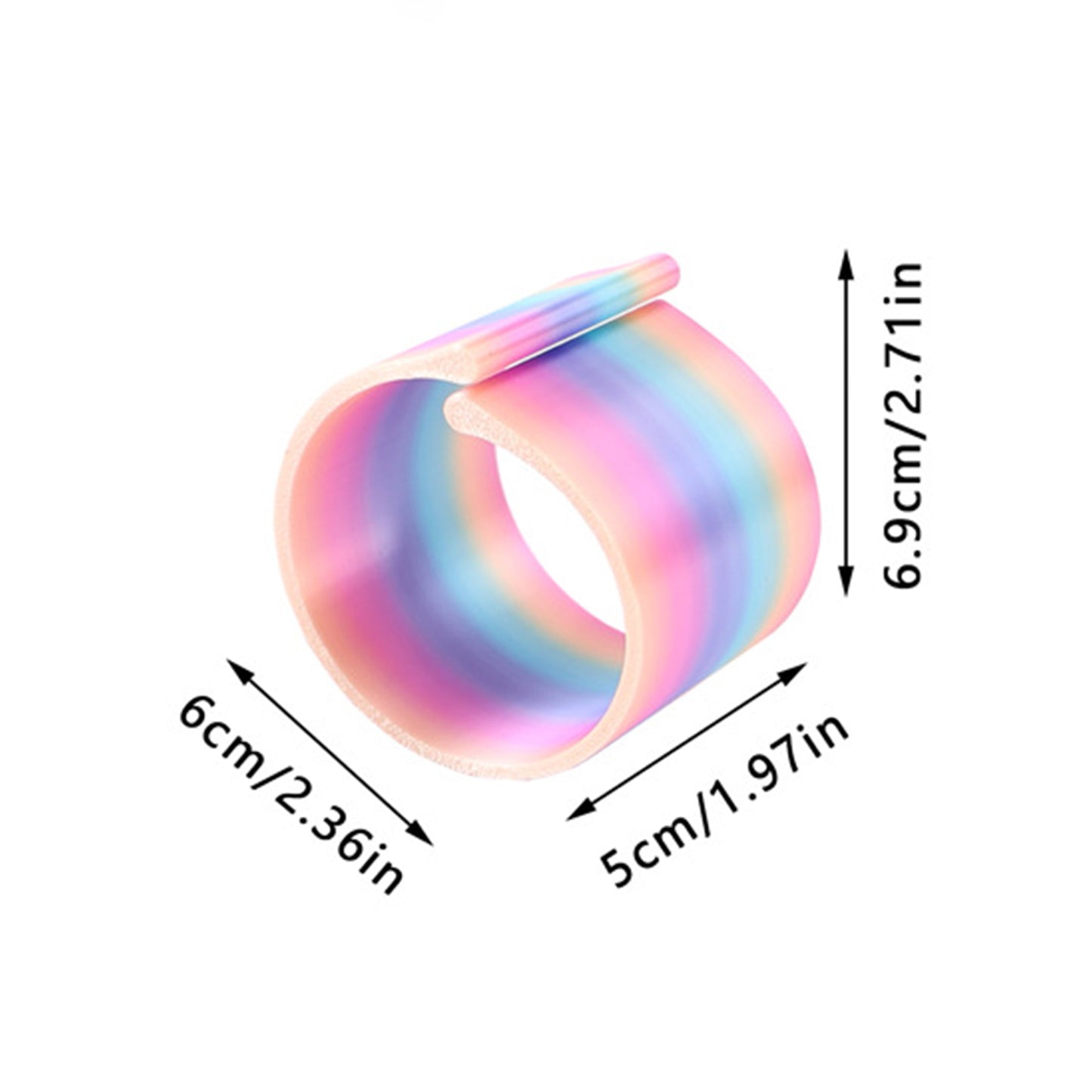 Diamond Painting Canvas Roll Holder for Diamond Art Fabric (5pcs S Colorful)