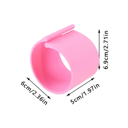 Diamond Painting Canvas Roll Holder for Diamond Art Fabric Crafts (5pcs S Pink)