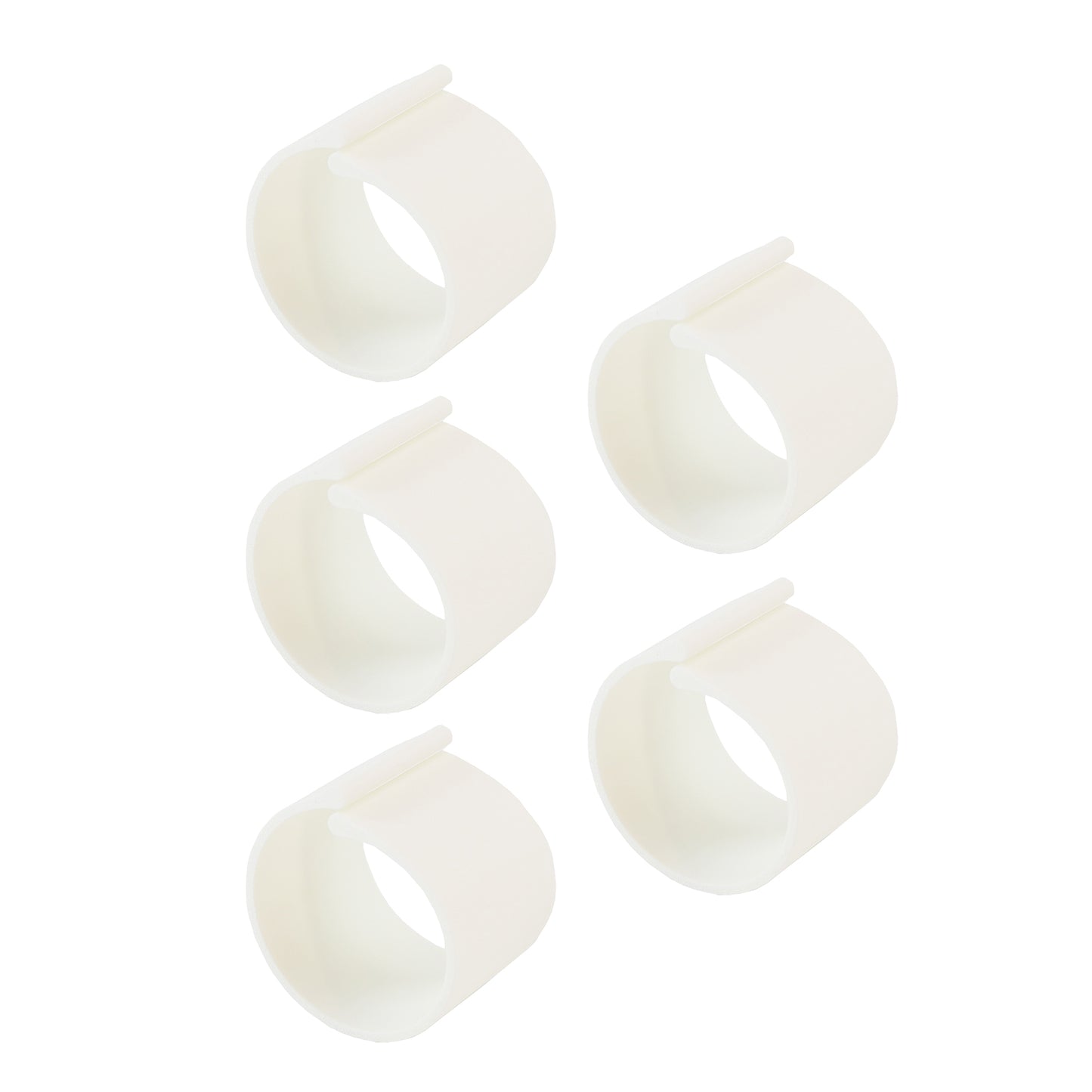 Diamond Painting Canvas Roll Holder for Diamond Art Fabric Crafts (5pcs S White)