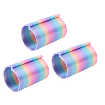 Diamond Painting Canvas Roll Holder for Diamond Art Fabric (3pcs L Colorful)