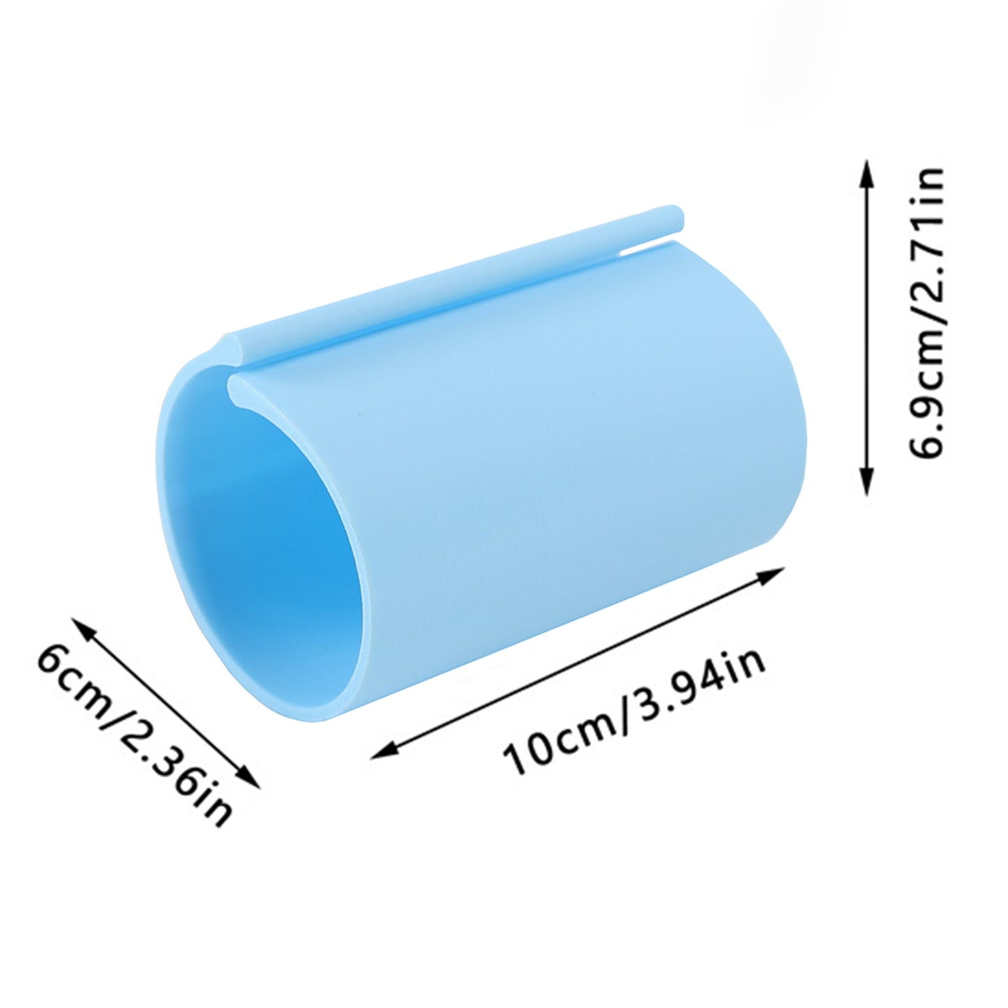 Diamond Painting Canvas Roll Holder for Diamond Art Fabric Crafts (3pcs L Blue)