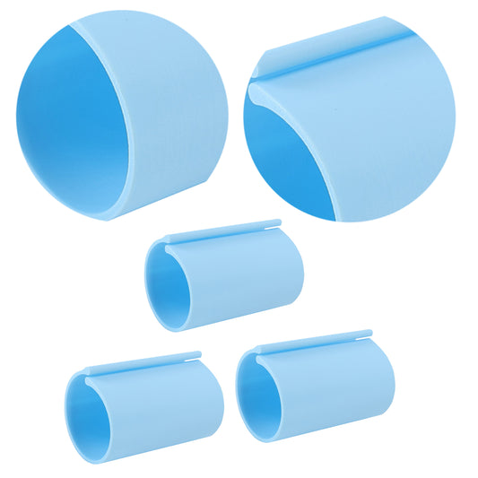 Diamond Painting Canvas Roll Holder for Diamond Art Fabric Crafts (3pcs L Blue)