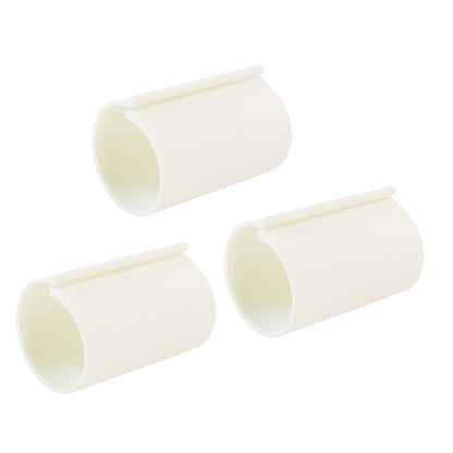 Diamond Painting Canvas Roll Holder for Diamond Art Fabric Crafts (3pcs L White)