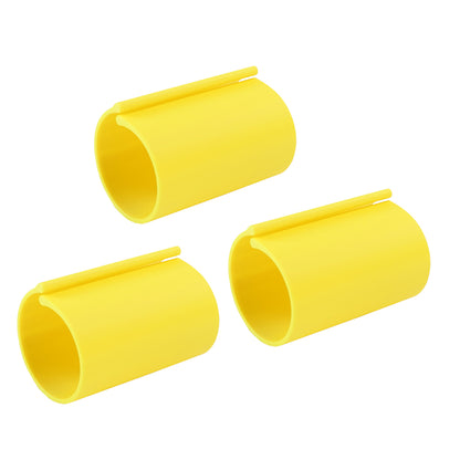 Diamond Painting Canvas Roll Holder for Diamond Art Fabric (3pcs L Yellow)