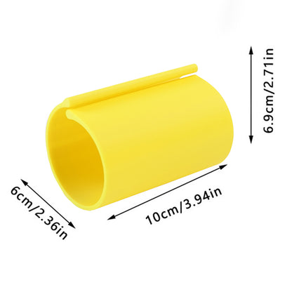 Diamond Painting Canvas Roll Holder for Diamond Art Fabric (3pcs L Yellow)