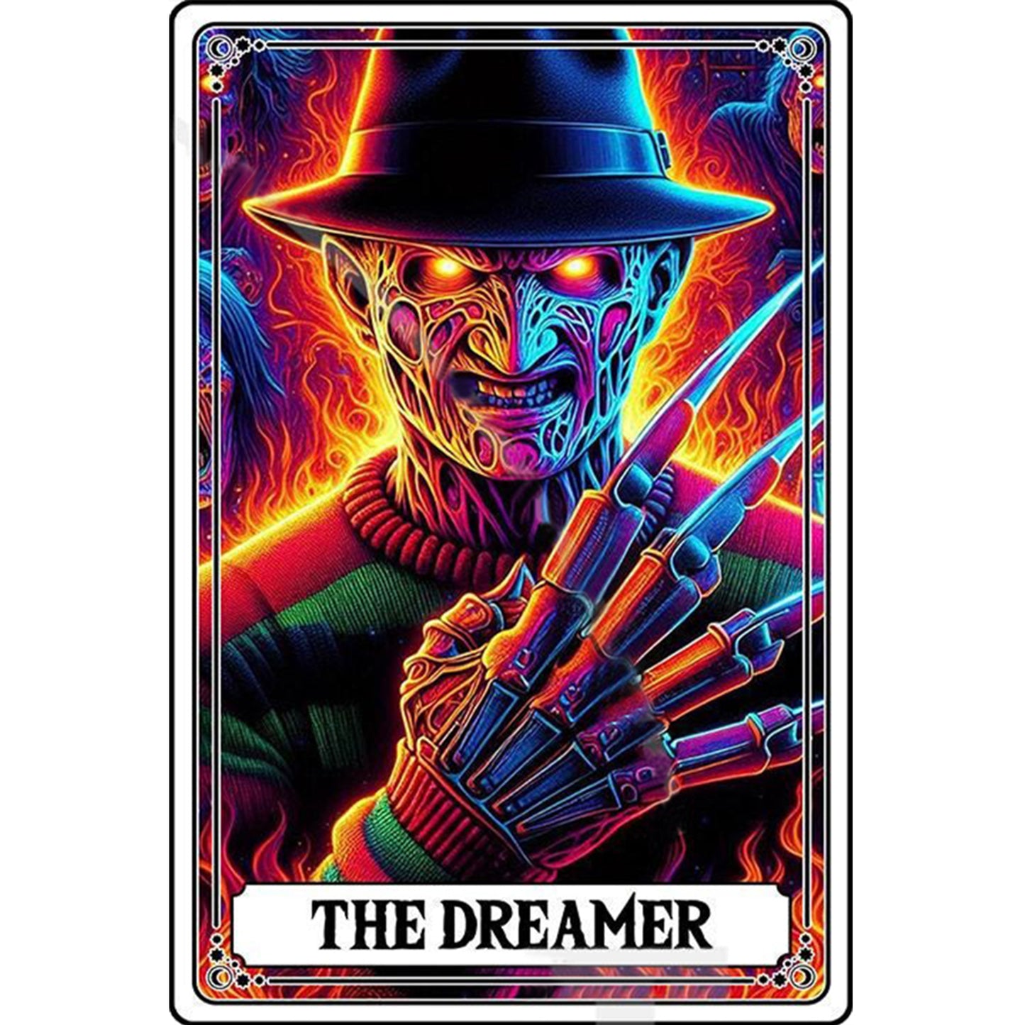 Horror Tarot Cards - Full Round Drill Diamond Painting 40*60CM