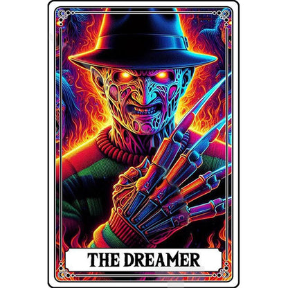 Horror Tarot Cards - Full Round Drill Diamond Painting 40*60CM