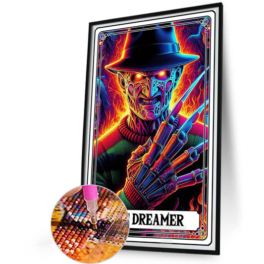 Horror Tarot Cards - Full Round Drill Diamond Painting 40*60CM